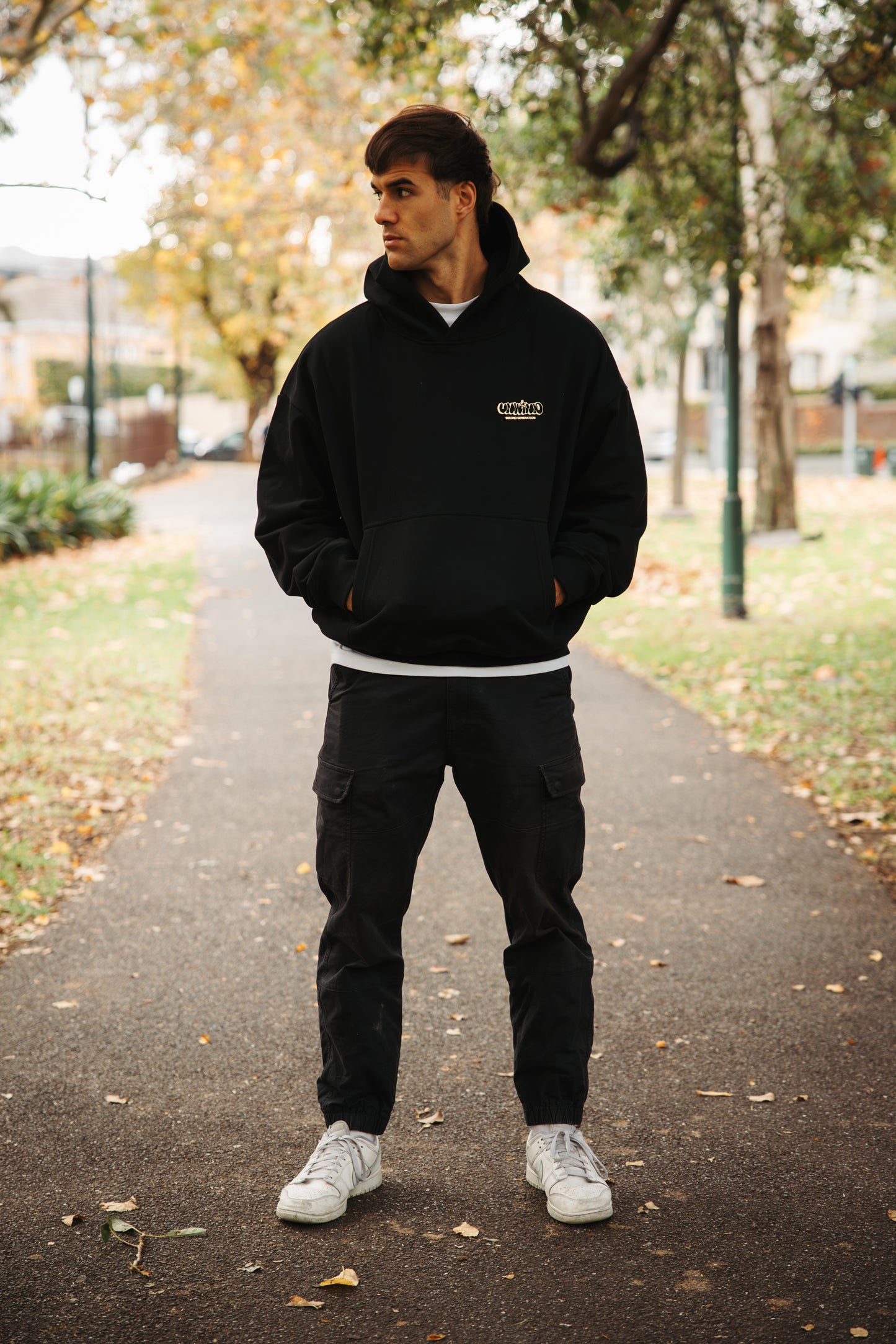 UNWIND HOOD BLACK