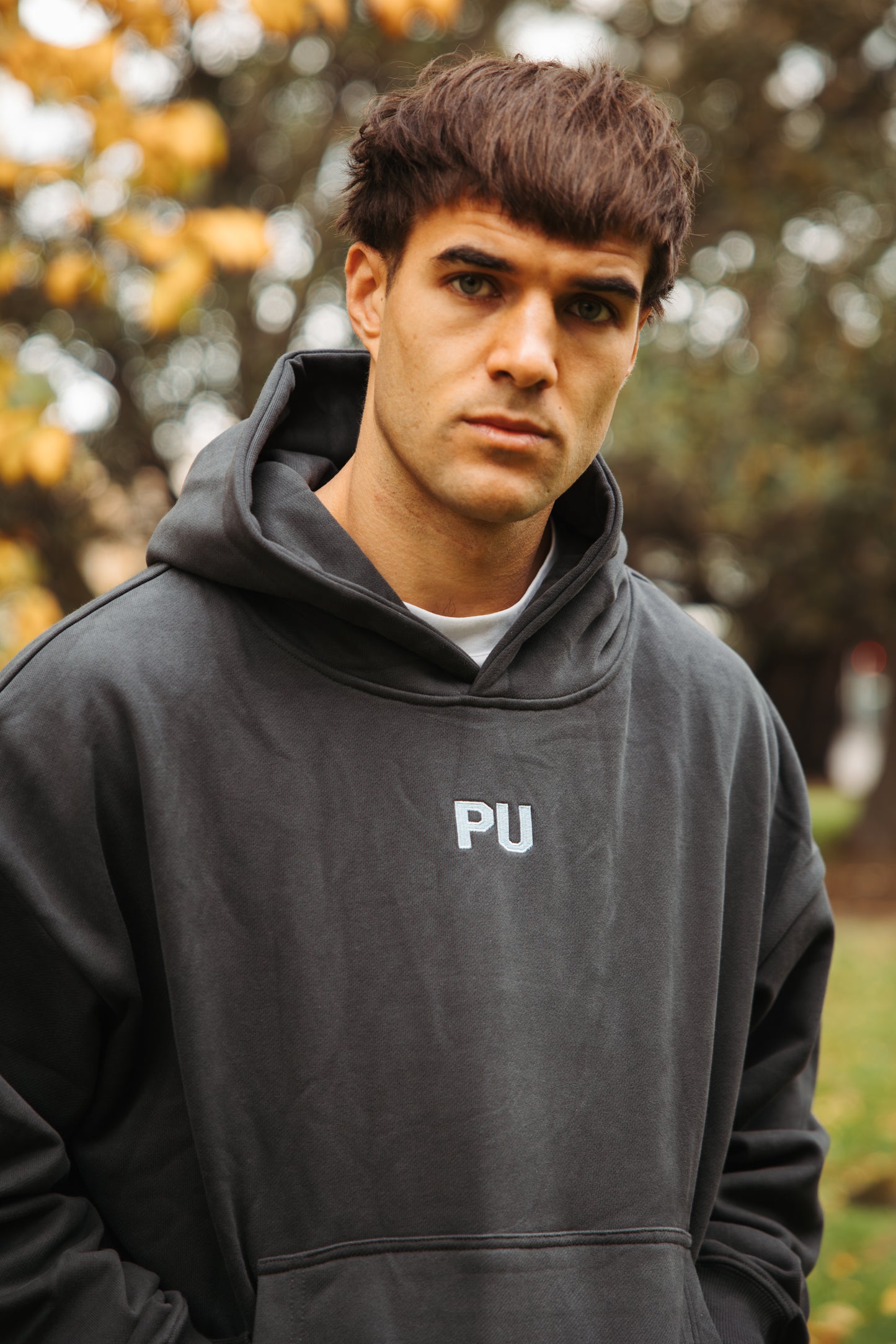 UNWIND HOOD CHARCOAL