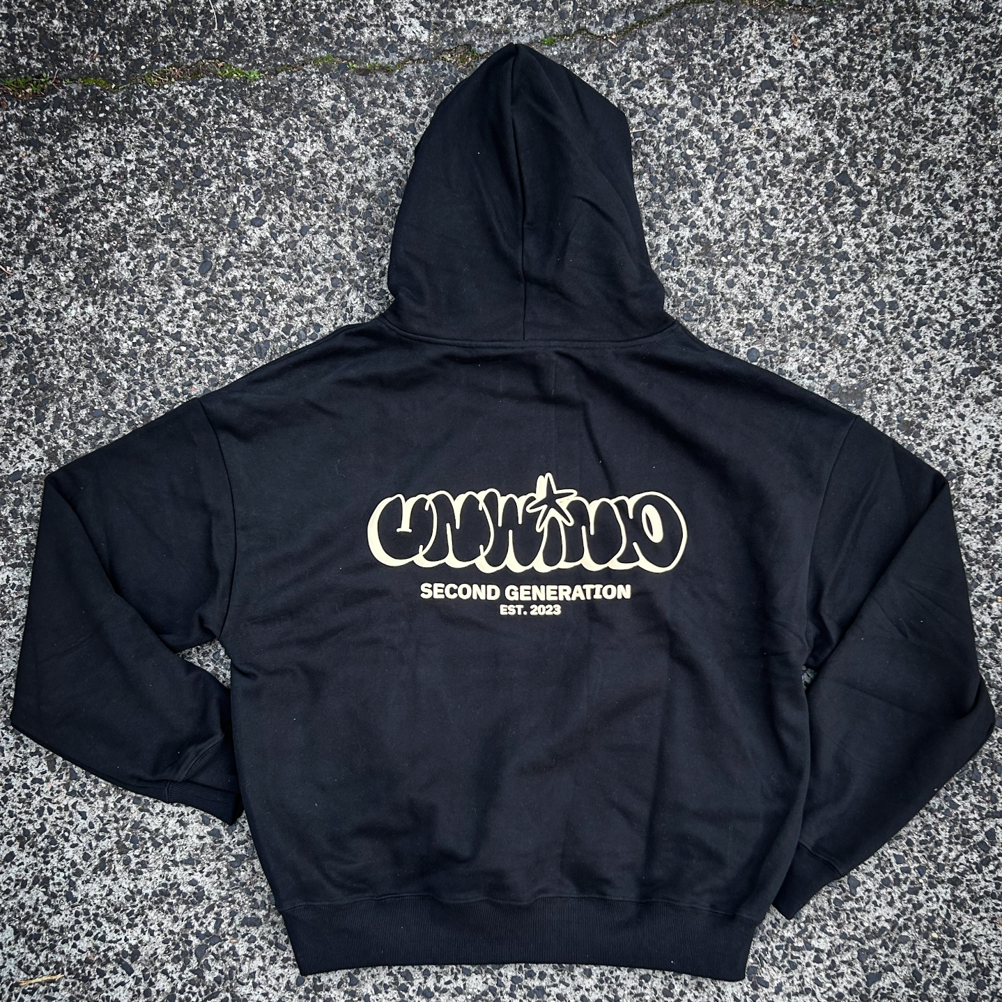 UNWIND HOOD BLACK