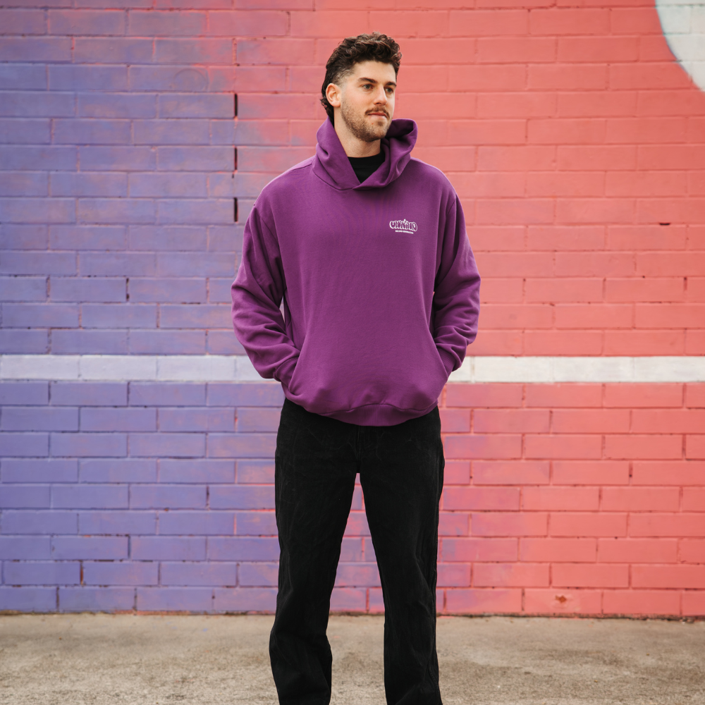UNWIND HOOD PURPLE
