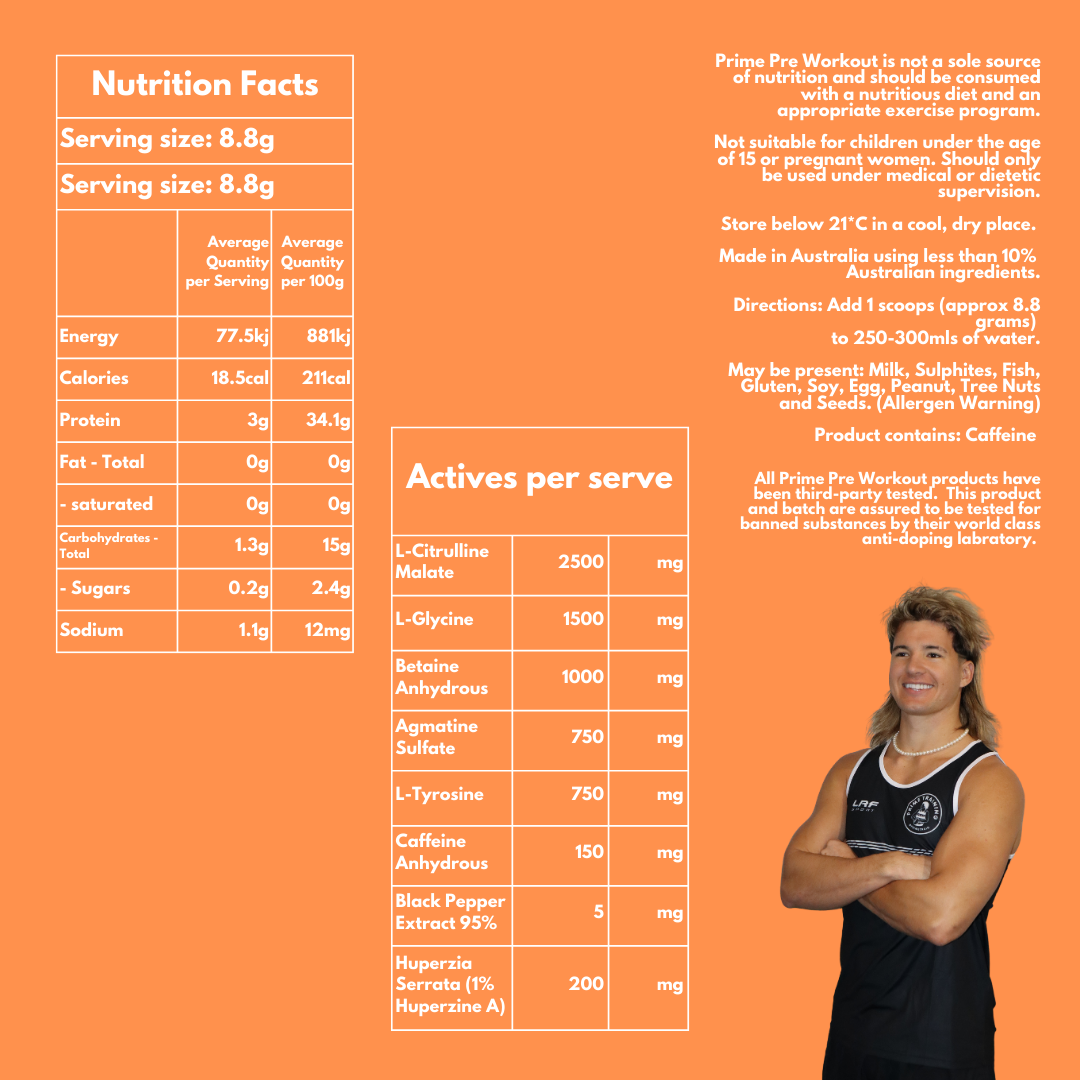 Orange Salt Pre-Workout