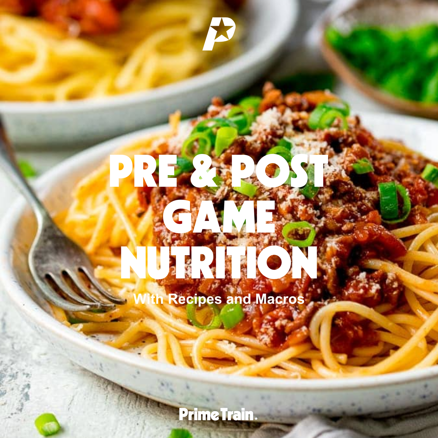 Pre & Post Game Nutrition; With Recipes and Macronutrients