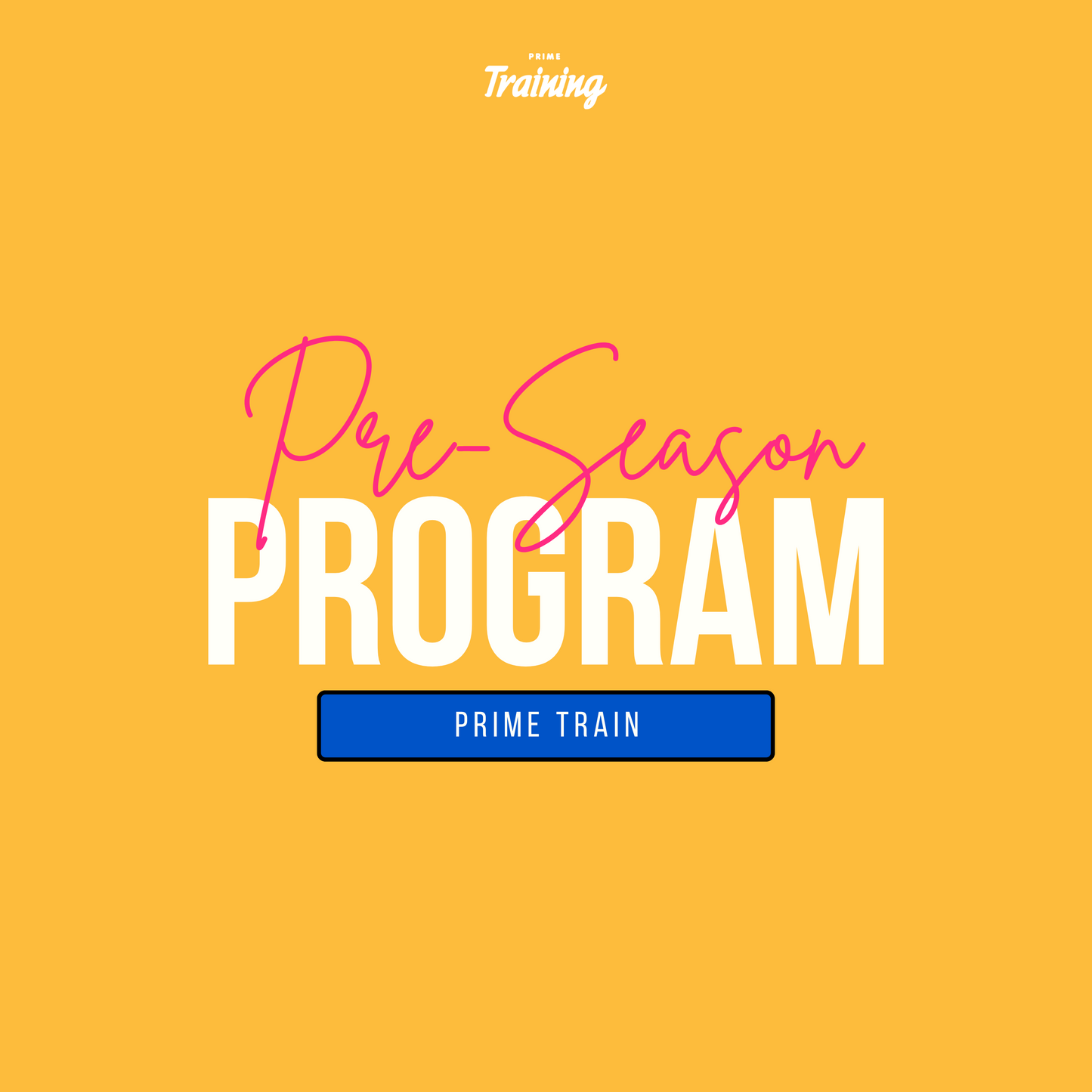 Pre-Season Program
