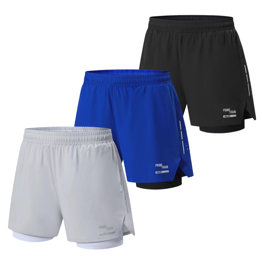 PRIME 2-IN-1 RUN SHORTS – Prime Training