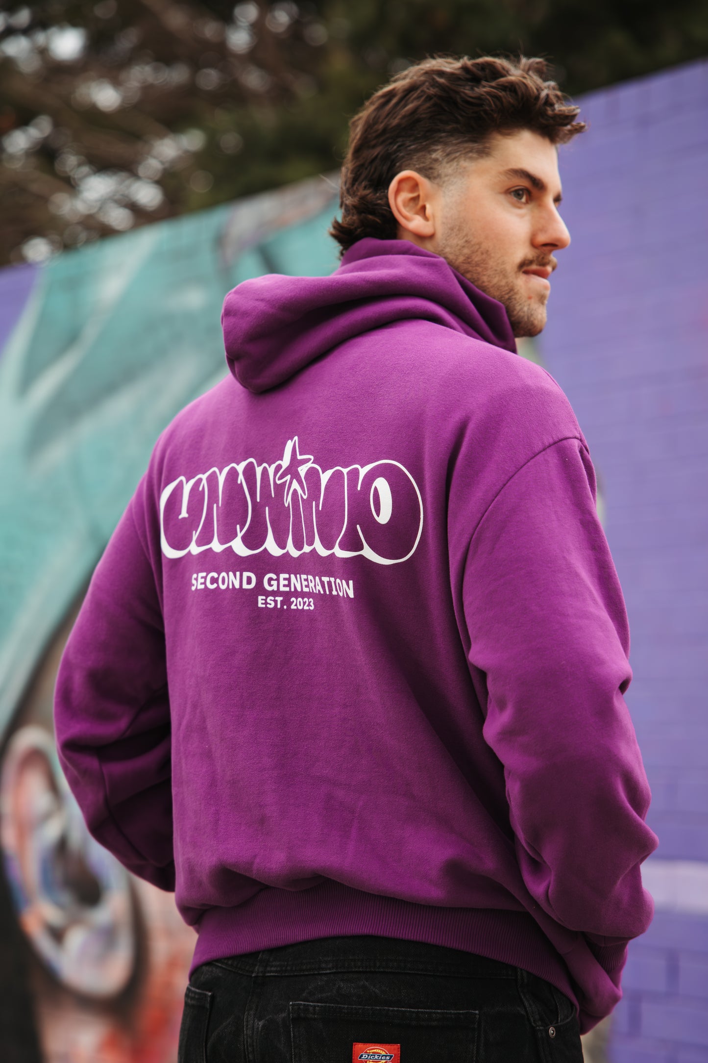 UNWIND HOOD PURPLE